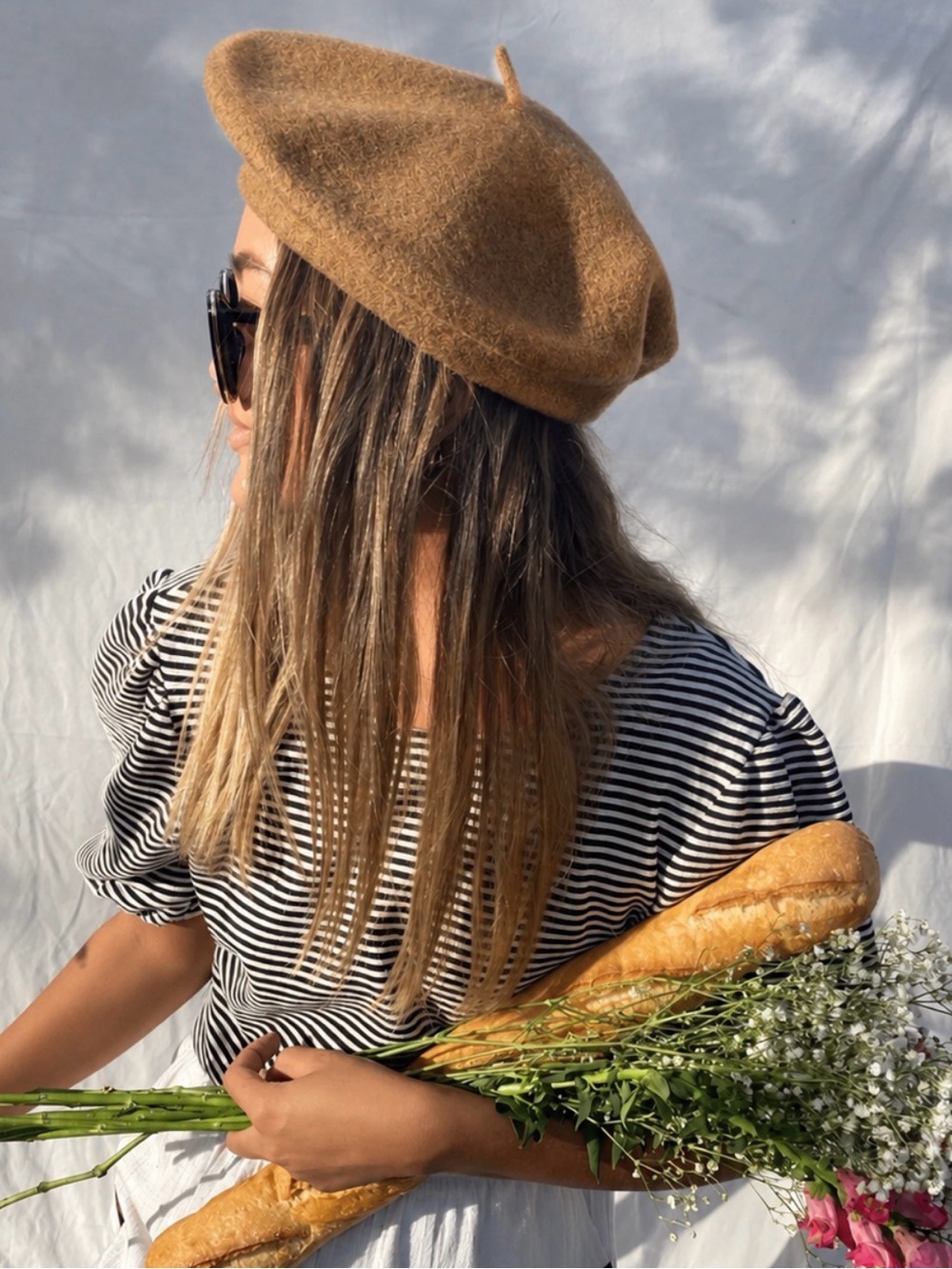 GIGI PIP camel beret